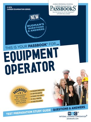 cover image of Equipment Operator